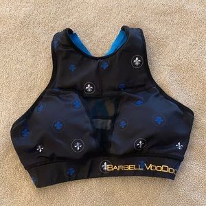 Chestee Barbell VooDoo sports bra